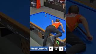 3 Cushion Billiards Trick Shots TORBJÖRN BLOMDAHL 2024  shorts billiards 당구 [upl. by Yenroc701]