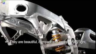 Aprilia RSV4 Chassis Dynamics inside Video [upl. by Anyela]