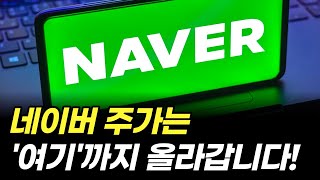 네이버 주가는 여기까지 올라갑니다 NAVER 주식 전망 및 분석 [upl. by Thomas]