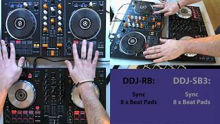 Pioneer DDJ SB3 vs DDJ RB  Whats the difference [upl. by Alicul]