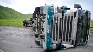 Cattle shot after truck rolls at Pouawa [upl. by Aenit]