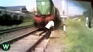 Tragic Shocking Trains Crashing Moments Filmed Seconds Before Disaster Thatll Give You Nightmares [upl. by Ahc]