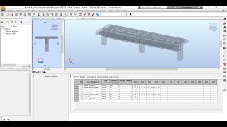 Calcul dune POUTRE EN T sur Robot structural analysis [upl. by Elyl982]