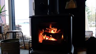 morso  7100 series  モルソー  Wood burning stove  Healing video [upl. by Yllaw]