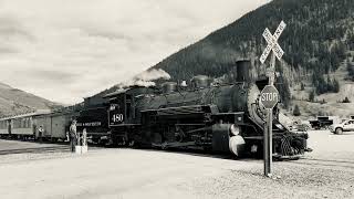 Railfanning Durango and Silverton Narrow Gauge Railroad Part 6 [upl. by Odnesor472]