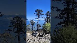 Dochula pass  Bhutan with Himalaya range [upl. by Hsirt]