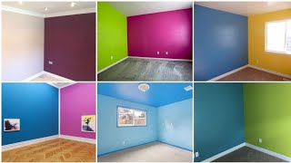 Top 50 Light Color Combination for Walls 2025 Wall Painting Design Ideas  Wall Colour Combination [upl. by Ahseetal]