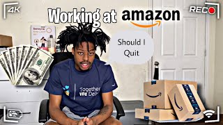 My Experience Working at Amazon Warehouse  1 Week  Orientation [upl. by Maharva]