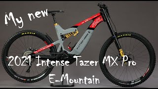 Unveiling the 2021 Intense Tazer MX Pro eMountain bike [upl. by Sidky483]