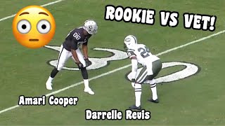 Amari Cooper Vs Darrelle Revis 😳 ROOKIE Vs VET 2015 WR Vs CB [upl. by Vasileior]