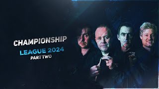 Snooker Championship League 2024  Top Breaks Table 2 P2 [upl. by Neenaej]