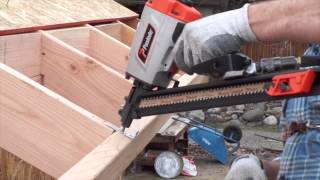 How To Hang Roof Sheathing [upl. by Thenna]