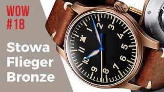 Stowa Flieger Klassik 40 Bronze Vintage  Watch of the Week Episode 18 [upl. by Ignatia]