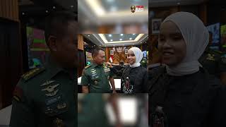 Keakraban Kasad dan Putri Ariani di Mabesad [upl. by Yerahcaz392]