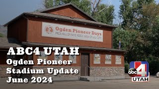 ABC4 June Update  Ogden Pioneer Stadium sprints through renovations before rodeo [upl. by Ahseekan892]