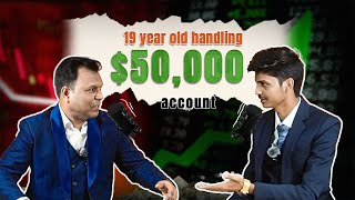 Forex Trading Podcast 1  19 Year Old Handling 50000 Account  SSForex Podcast [upl. by Ekaj]