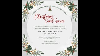 CHRISTMAS CAROL SERVICE 2023 [upl. by Htiduy44]