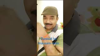 Barasat ke mausam mein lovemusic acting ytshorts viralvideos [upl. by Otxilac]