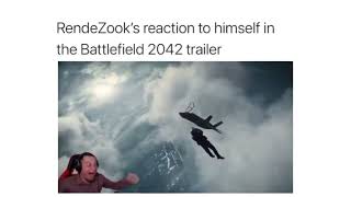 Most Emotional moment RendeZook reacts to himself in the Battlefield 2042 trailer [upl. by Benildas113]