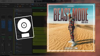 Don Diablo  Beast Mode Knock You Out Logic Pro Remake [upl. by Herrera896]