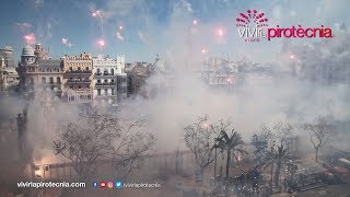 Fallas Valencia 2019 Mascletà Martes 19 de Marzo 2019 Pirotecnia Ricardo Caballer RICASA [upl. by Enyrat]