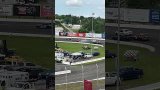 Jennerstown Speedway Crown Vic Hard Hit 1 [upl. by Tamas]