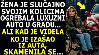 DEVOJKA JE SLUČAJNO ZAGREBALA LUXUZNI AUTO SVOJIM KOLICIMA ALI KAD JE VIDELA KO JE IZAŠAO IZ AUTA [upl. by Suoicerpal840]