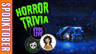 Horror Trivia Giveaway  Spooktober Special [upl. by Airret]