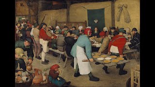 Bruegel  Le Repas de noce ou La Noce paysanne analyse de tableau [upl. by Chery]