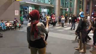 Original Sabahan busking  KKIA memang power [upl. by Aneg]