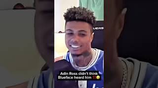 Adin Ross and Blueface freestyle [upl. by Aniuqahs]