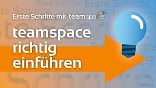 teamspace richtig im Unternehmen einführen [upl. by Gael721]