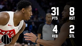 RJ Barrett Highlights  Hornets vs Raptors  30th Oct 2024 [upl. by Engdahl]