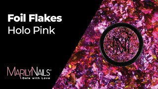 Foil Flakes Holo Pink [upl. by Dunson]