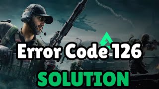 How To Fix Delta Force Hawk Ops Error Code 126 [upl. by Mendive]