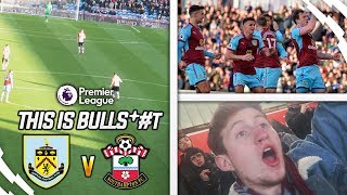 90TH MINUTE BULLST  BURNLEY 11 SOUTHAMPTON VLOG [upl. by Ettennek]