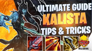 WILD RIFT ULTIMATE KALISTA GUIDE  TIPS amp TRICKS  Guide amp Build [upl. by Aiciled]