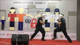 ProtectSingapore Krav Maga Demonstration [upl. by Ansev]