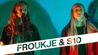 Froukje amp S10 — Zonder Gezicht  StuBru LIVE LIVE  Studio Brussel [upl. by Martella659]