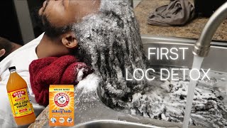 LOC DETOX  APPLE CIDER VINEGAR amp BAKING SODA TUTORIAL [upl. by Higgs]