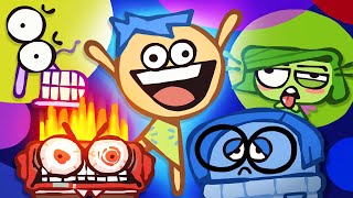 The Ultimate “Inside Out” Recap Cartoon [upl. by Johnna581]