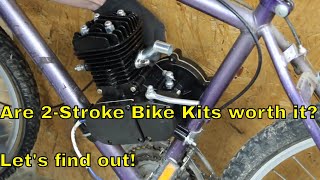 Are 2Stroke Bicycle Engine Kits worth it Lets find out [upl. by Aysa]