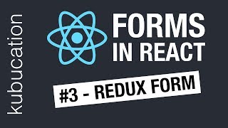 3 Redux Form Tutorial  React Forms 4 Ways [upl. by Retep928]