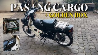 PASANG CARGO  GOLDEN BOX‼️ Pasang Golden Box ala Gofar Hilman  Modifikasi Astrea Grand [upl. by Devon]