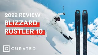 2022 Blizzard Rustler 10 Ski Review  Curated [upl. by Arraes]