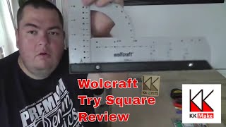 How to use Wolfcraft® Universal Angle Try Square 5206  Product Review [upl. by Atinnek617]