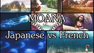 MoanaVaiana  Japanese vs French [upl. by Alfredo690]