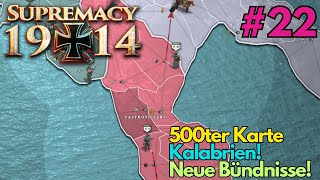 Neue Bündnisse Supremacy 1914 500ter Karte 22 Kalabrien [upl. by Ahtela]