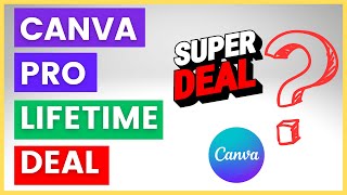 Can You Get A Canva Lifetime Deal in 2024 [upl. by Barram]