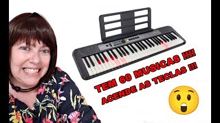 todas as musicas do banco de memoria do casiotone LKS 250 lightingteclado casio [upl. by Ovid]